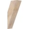 Ekena Millwork 5 1/2"W x 10"D x 22"H Traditional Smooth Knee Brace, Douglas Fir BRC06X10X22TRA00SDF - alternate 1